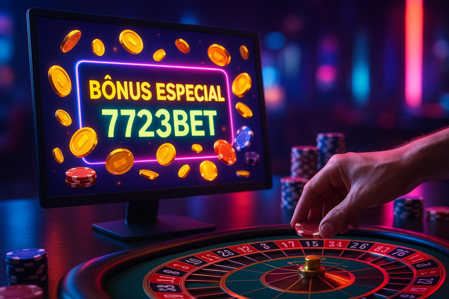 O bônus promocional 7723BET é uma ótima maneira de começar sua aventura