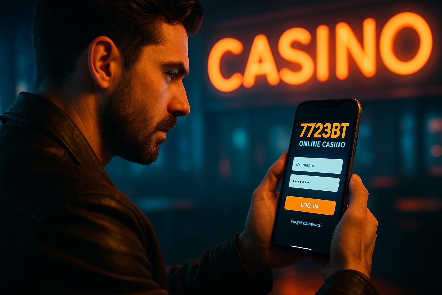 Criar uma nova Conta no plataforma 7723BET